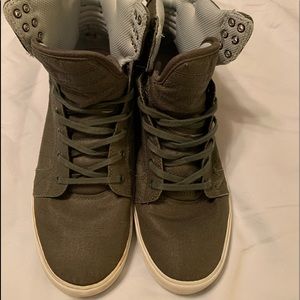 Supra High Tops OD Green
